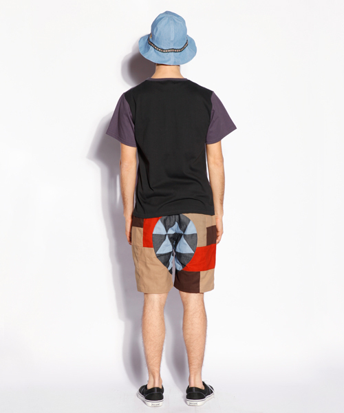 ALDIES（アールディーズ）の「King Patchwork Short Pants パッチ