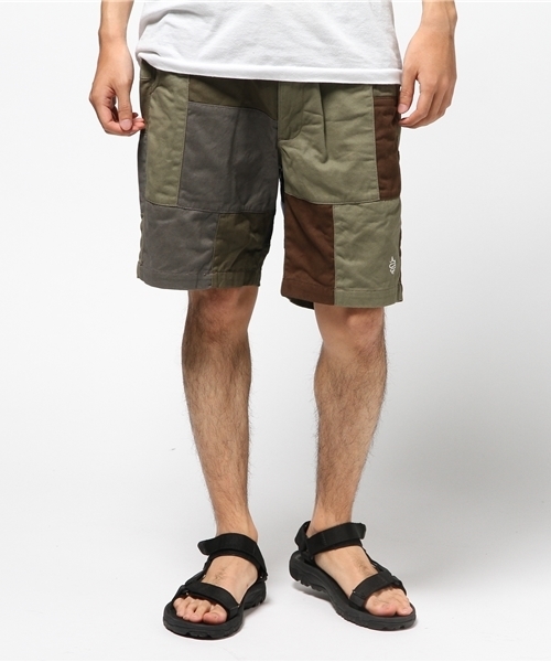ALDIES（アールディーズ）の「King Patchwork Short Pants パッチ