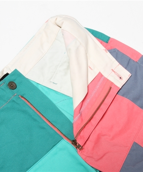ALDIES（アールディーズ）の「King Patchwork Short Pants パッチ