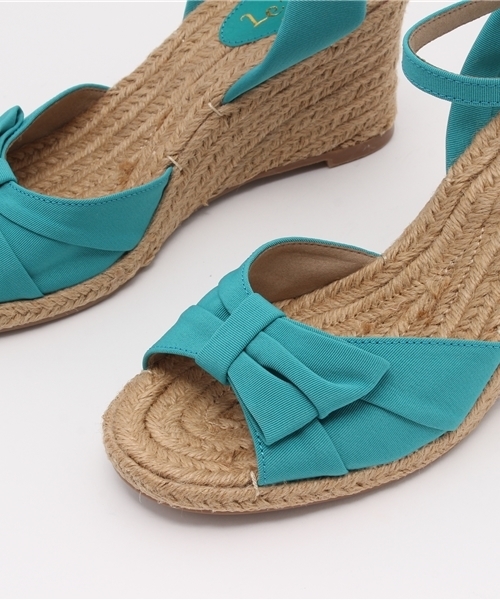 LE TALON（ルタロン）の「8CM カタリボンジュートエスパ◆（サンダル・レディース・ベージュ/ブラック/ライトグレー/グリーン・38/36/37/35）」の8枚目の写真