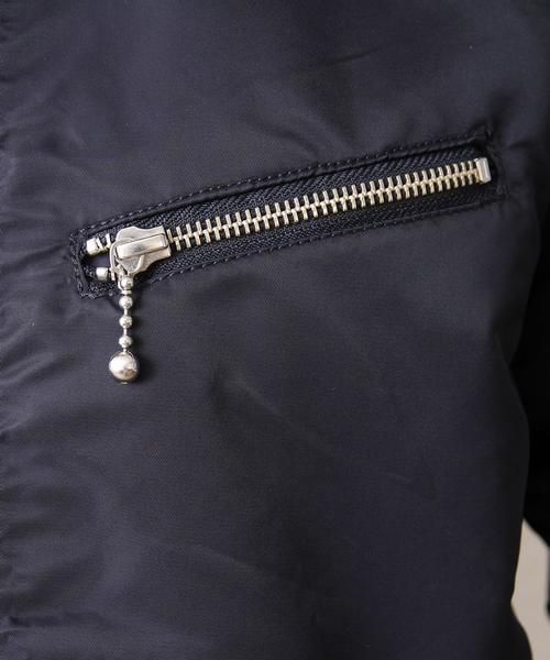 coen(コーエン)の「ナイロンツイルMA-1(MA-1・メンズ・オリーブ/ネイビー・SMALL/MEDIUM/X-LARGE/LARGE)」の18枚目の写真