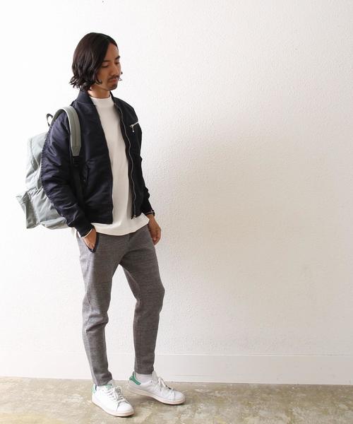 coen(コーエン)の「ナイロンツイルMA-1(MA-1・メンズ・オリーブ/ネイビー・SMALL/MEDIUM/X-LARGE/LARGE)」の7枚目の写真