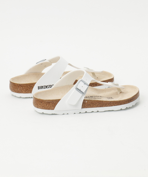 BIRKENSTOCK（ビルケンシュトック）の「BIRKENSTOCK（ビルケンシュトック）　ＣＬＡＳＳＩＣ　ＧＩＺＥＨ（サンダル・レディース・ブラック/ホワイト・36/37）」の5枚目の写真