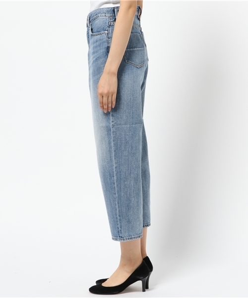 Moname(モナーム)の「■Moname デニム ワイドパンツ WIDE PANTS(ワイドパンツ)/41162002(デニムパンツ・レディース・ブルー・23inch/24inch/25inch/26inch)」の12枚目の写真