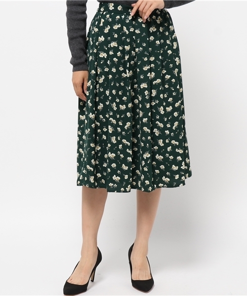 Te Chichi Terrasse テチチテラス の レトロ花柄スカート スカート Wear