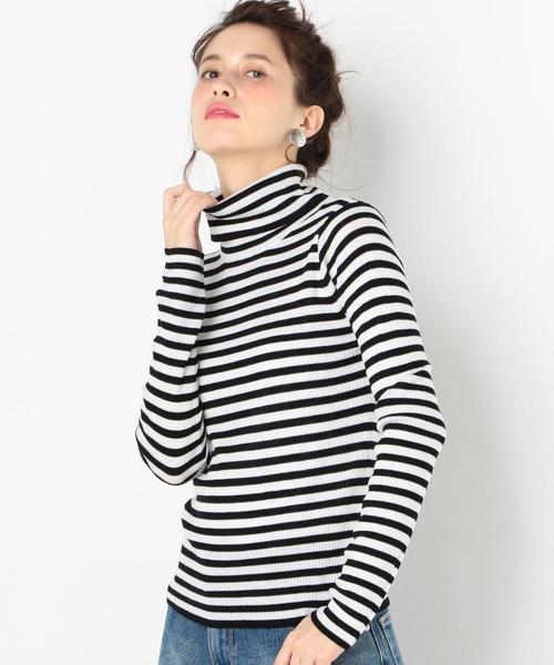 Another Edition（アナザーエディション）の「ベーシックタートルネックニット/AEBFC BASIC T/N KNIT◆（ニット/セーター・レディース・オフホワイト/ブラック/ピンク/レッド/その他1・FREE）」の5枚目の写真
