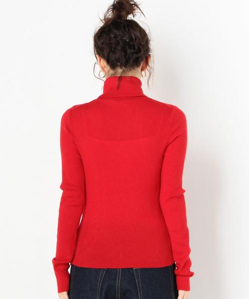 Another Edition（アナザーエディション）の「ベーシックタートルネックニット/AEBFC BASIC T/N KNIT◆（ニット/セーター・レディース・オフホワイト/ブラック/ピンク/レッド/その他1・FREE）」の11枚目の写真