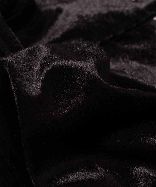 Candy Stripper（キャンディストリッパー）の「BE MINE VELOUR WIDE PANTS（その他パンツ・レディース・ブラック/ライトピンク/ラベンダー/ピンク・1/2）」の13枚目の写真