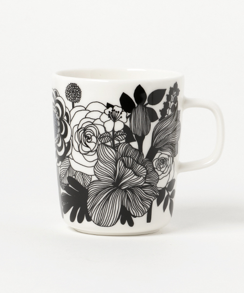 marimekko（マリメッコ）の「SIIRTOLAPUUTARHA　/ MUG 2,5 DL（グラス/マグカップ/タンブラー・レディース・ブラック・FREE）」の6枚目の写真