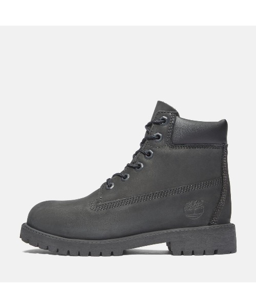 Timberland（ティンバーランド）の「【定番】6インチ プレミアム ウォータープルーフ ブーツ ジュニア（ブーツ・キッズ・ブラック・24.0cm/22.5cm/23.0cm/23.5cm）」の8枚目の写真