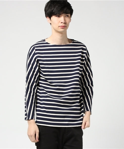 lideal(リデアル)の「【Lideal/リディアル】カットソー JAMES/ジェームス(Tシャツ/カットソー)」|ネイビー