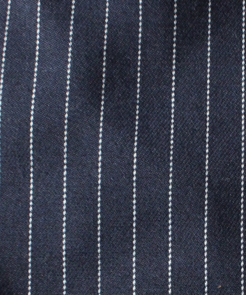 antiqua(アンティカ)の「ストライプサルエルパンツ(その他パンツ・レディース・ネイビー・M)」の9枚目の写真