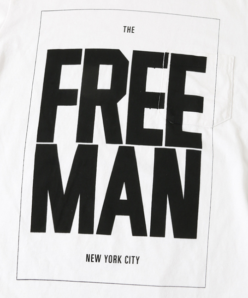 FREEMANS SPORTING CLUB(フリーマンズ スポーティング クラブ)の「Freemans Sporting Club LOGO TEE(Tシャツ/カットソー・メンズ・ホワイト・X-SMALL/SMALL/MEDIUM)」の9枚目の写真