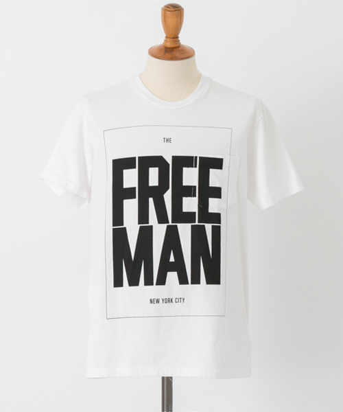FREEMANS SPORTING CLUB(フリーマンズ スポーティング クラブ)の「Freemans Sporting Club LOGO TEE(Tシャツ/カットソー・メンズ・ホワイト・X-SMALL/SMALL/MEDIUM)」の2枚目の写真