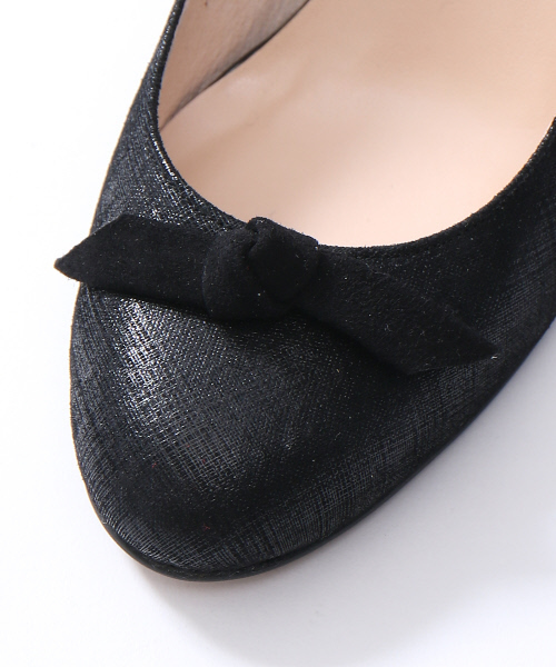 PICHE ABAHOUSE（ピシェ アバハウス）の「リボンスカラップパンプス（パンプス・レディース・ブラック/レッド/ダークグレー・39/36/37/38/35/40/34）」の8枚目の写真