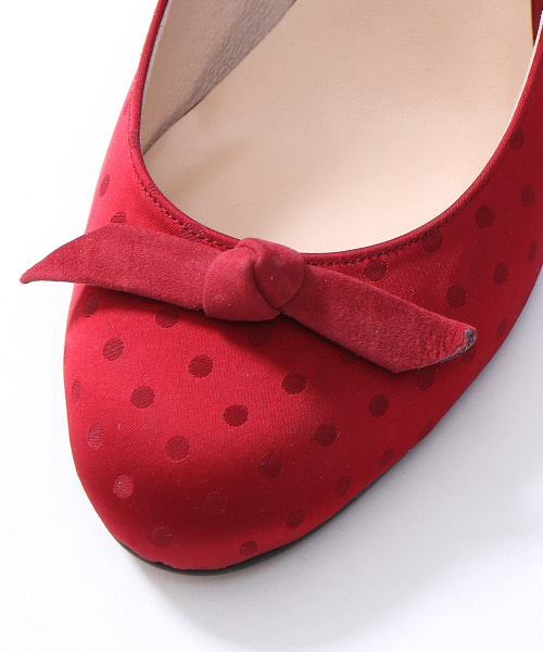 PICHE ABAHOUSE（ピシェ アバハウス）の「リボンスカラップパンプス（パンプス・レディース・ブラック/レッド/ダークグレー・39/36/37/38/35/40/34）」の12枚目の写真