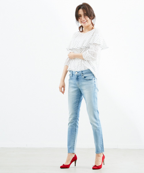 PICHE ABAHOUSE（ピシェ アバハウス）の「リボンスカラップパンプス（パンプス・レディース・ブラック/レッド/ダークグレー・39/36/37/38/35/40/34）」の13枚目の写真