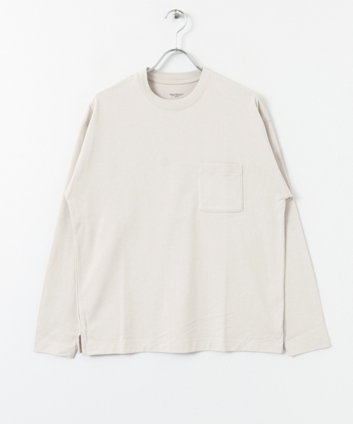 URBAN RESEARCH（アーバンリサーチ）の「ComfortLooseLong-Sleeve T-shirts（Tシャツ/カットソー・メンズ・ベージュ/グリーン/ホワイト/ライトグレー/ピンク・LARGE/MEDIUM）」の20枚目の写真