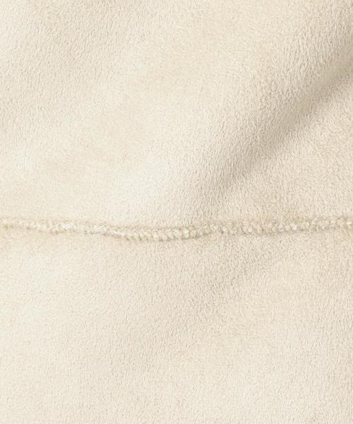 green label relaxing（グリーンレーベルリラクシング）の「CF ボア 2WAY コート LONG ◆（その他アウター・レディース・モカ/ナチュラル・36/38）」の8枚目の写真