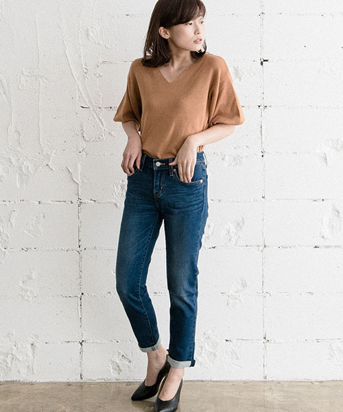 Levi's（リーバイス）の「BORROW FROM THE BOYS WARMジーンズ インディゴブルー JIMMY BLUE/13.1oz（デニムパンツ・レディース・インディゴブルー・23inch/24inch/25inch/26inch/27inch）」の10枚目の写真