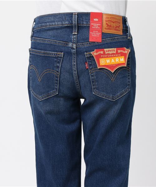 Levi's（リーバイス）の「BORROW FROM THE BOYS WARMジーンズ インディゴブルー JIMMY BLUE/13.1oz（デニムパンツ・レディース・インディゴブルー・23inch/24inch/25inch/26inch/27inch）」の4枚目の写真