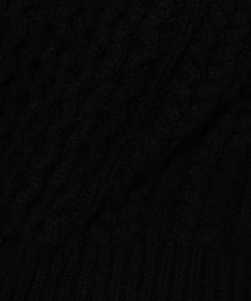 Jewel Changes（ジュエルチェンジズ）の「〓★JC アラン柄 パフスリーブ袖 プルオーバー（ニット/セーター・レディース・ブラック/オフホワイト・FREE）」の13枚目の写真