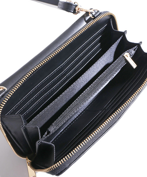 WEGO（ウィゴー）の「WEGO/リボンウォレットショルダーバッグ（ショルダーバッグ・レディース・ブラック/レッド/その他1・FREE）」の10枚目の写真