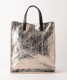 BEAUTY&YOUTH UNITED ARROWS | BY メタリックフェイクレザー スクエアトートバッグ ◆(トートバッグ)