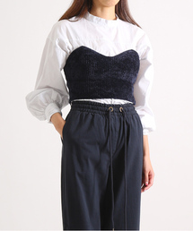 OTHER BRAND�i�A�U�[�u�����h�j�́uTAN / �^���F�y���f�B�[�X�zLEMON BUSTIER�FTAN-17AW-40[ANN]�i���̑��g�b�v�X�j�v