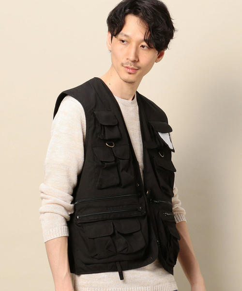 ROTHCO(ロスコ)の「<ROTHCO> TRAVEL VEST/ベスト(ベスト・メンズ・ベージュ/ブラック・MEDIUM)」の2枚目の写真