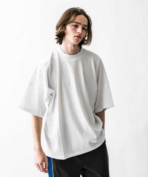 MONKEY TIME(モンキータイム)の「<monkey time> TJK MOCK DOLEMAN TEE/Tシャツ ◆(Tシャツ/カットソー・メンズ・ライラック/ブラック/ピンク/ホワイト/ライトピンク・LARGE/X-LARGE/SMALL/MEDIUM)」の13枚目の写真