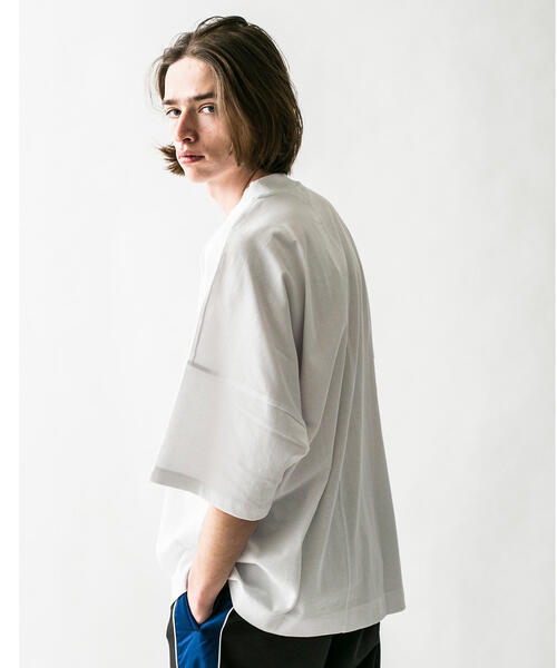 MONKEY TIME(モンキータイム)の「<monkey time> TJK MOCK DOLEMAN TEE/Tシャツ ◆(Tシャツ/カットソー・メンズ・ライラック/ブラック/ピンク/ホワイト/ライトピンク・LARGE/X-LARGE/SMALL/MEDIUM)」の18枚目の写真