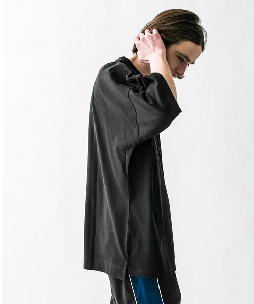 MONKEY TIME(モンキータイム)の「<monkey time> TJK MOCK DOLEMAN TEE/Tシャツ ◆(Tシャツ/カットソー・メンズ・ライラック/ブラック/ピンク/ホワイト/ライトピンク・LARGE/X-LARGE/SMALL/MEDIUM)」の15枚目の写真