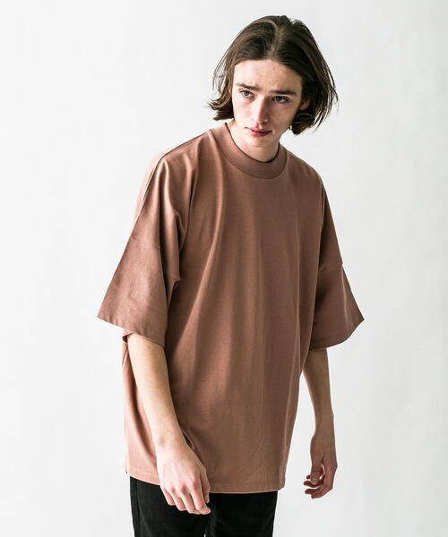 MONKEY TIME（モンキータイム）の「＜monkey time＞ TJK MOCK DOLEMAN TEE/Tシャツ ◆（Tシャツ/カットソー・メンズ・ライトピンク/ピンク/ブラック/ライラック/ホワイト・SMALL/X-LARGE/MEDIUM/LARGE）」の18枚目の写真