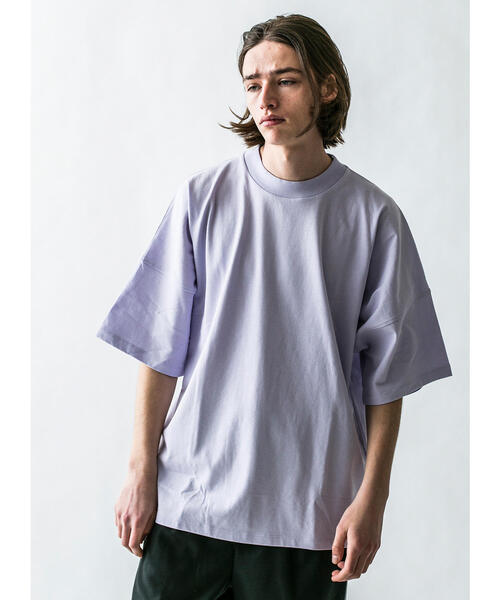 MONKEY TIME（モンキータイム）の「＜monkey time＞ TJK MOCK DOLEMAN TEE/Tシャツ ◆（Tシャツ/カットソー・メンズ・ライトピンク/ピンク/ブラック/ライラック/ホワイト・SMALL/X-LARGE/MEDIUM/LARGE）」の20枚目の写真