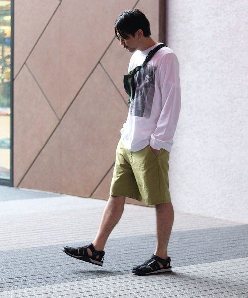 JOURNAL STANDARD relume(ジャーナルスタンダード レリューム)の「【Begin掲載】小松精練 Onibegie イージーショーツ#(チノパンツ・メンズ・キャメル/オリーブ/パープル/グレー/ベージュ・L/M)」の16枚目の写真