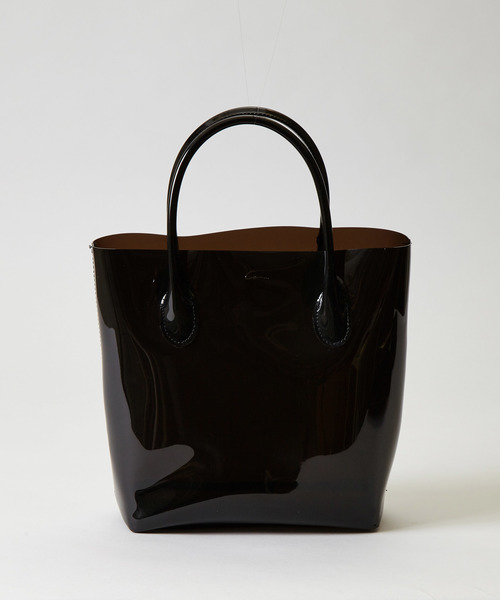 STUDIOUS SELECT（ステュディオスセレクト）の「【Gem.】 PVC Mini Tote Set 011212962（トートバッグ・レディース・ブラック/ブラウン/シルバー・FREE）」の2枚目の写真
