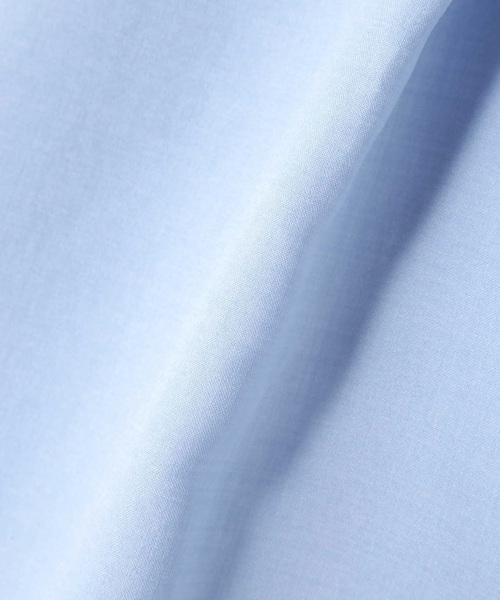 N.（N. Natural Beauty Basic）（エヌエヌナチュラルビューティーベーシック）の「ドライポプリンスキッパーシャツ（シャツ/ブラウス・レディース・ホワイト/ネイビー/ブルー/ライトグリーン・MEDIUM）」の14枚目の写真