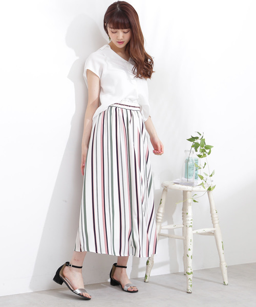 N.（N. Natural Beauty Basic）（エヌエヌナチュラルビューティーベーシック）の「ドライポプリンスキッパーシャツ（シャツ/ブラウス・レディース・ホワイト/ネイビー/ブルー/ライトグリーン・MEDIUM）」の16枚目の写真