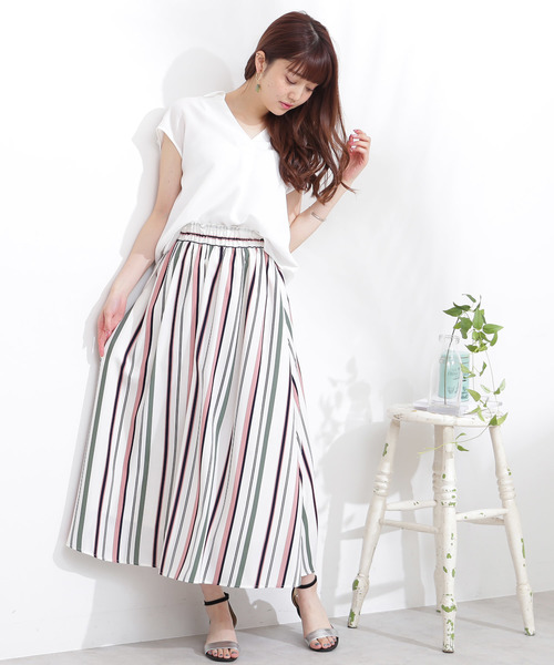 N.（N. Natural Beauty Basic）（エヌエヌナチュラルビューティーベーシック）の「ドライポプリンスキッパーシャツ（シャツ/ブラウス・レディース・ホワイト/ネイビー/ブルー/ライトグリーン・MEDIUM）」の17枚目の写真