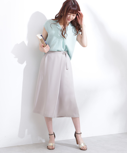 N.（N. Natural Beauty Basic）（エヌエヌナチュラルビューティーベーシック）の「ドライポプリンスキッパーシャツ（シャツ/ブラウス・レディース・ホワイト/ネイビー/ブルー/ライトグリーン・MEDIUM）」の22枚目の写真