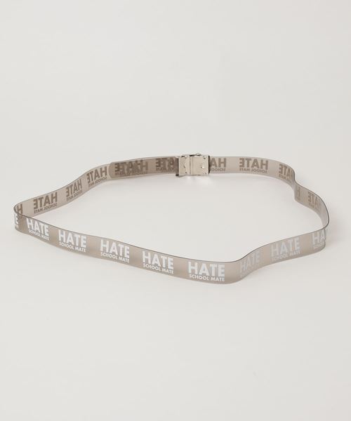 WEGO（ウィゴー）の「WEGO/ロゴクリアガチャベルト（ベルト・レディース・ホワイト/イエロー/パープル/ブラック・FREE）」の5枚目の写真