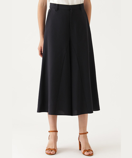 JILL STUART(ジルスチュアート)の「ローラフレアパンツ(その他パンツ・レディース・ネイビー・2/4)」の1枚目の写真