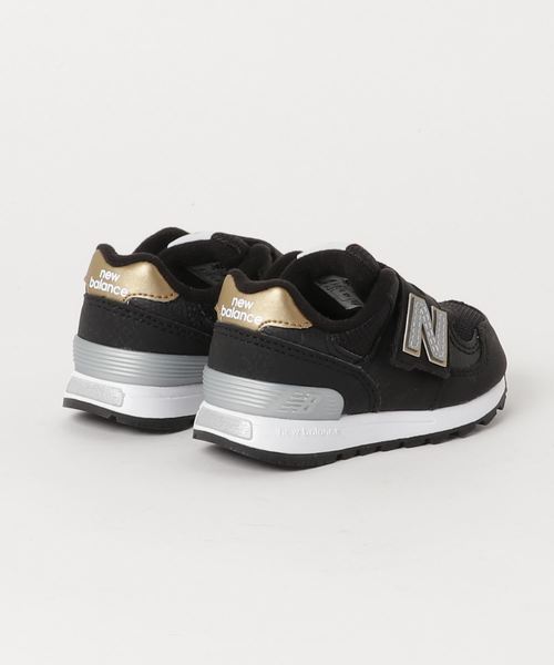 NEW BALANCE（ニューバランス）の「キッズ New Balance ニューバランス 12-165FS313  BLACK(BKI)（スニーカー・キッズ・ブラック・12/15 /13/14/16/14.5/15.5/13.5/16.5/12.5）」の2枚目の写真