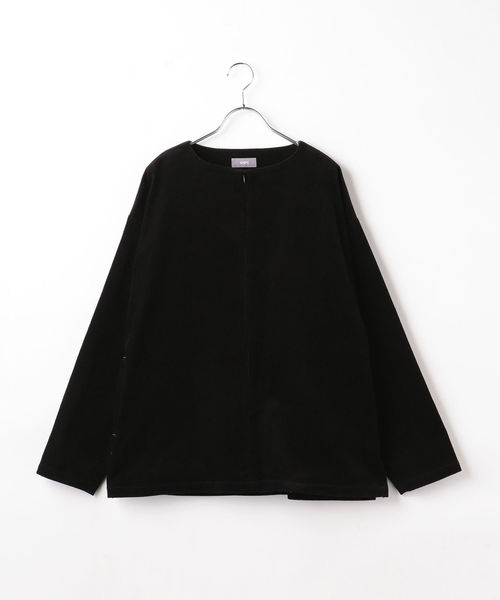 SHIPS（シップス）の「SU: 8W コーデュロイ プルオーバー シャツ（シャツ/ブラウス・メンズ・ブラック/ダークグレー/キャメル・SMALL/MEDIUM/LARGE）」の2枚目の写真