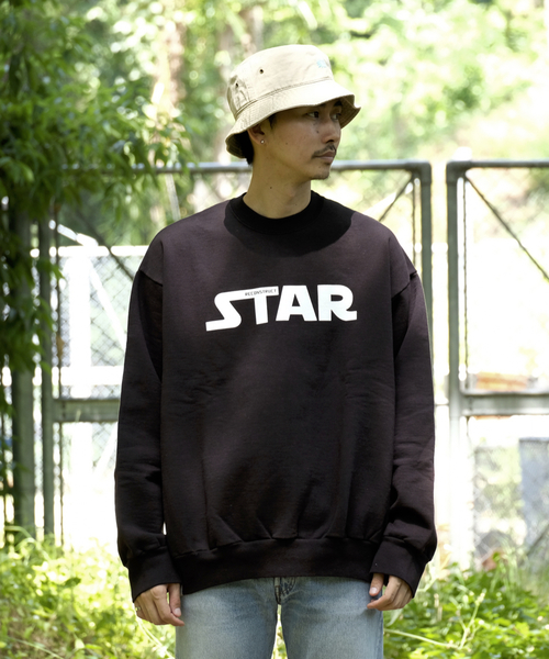 C.E.L.STORE(セルストア)の「re-construct/リコンストラクト LOOKING FOR PARTNER CREW(スウェット)」|ブラック