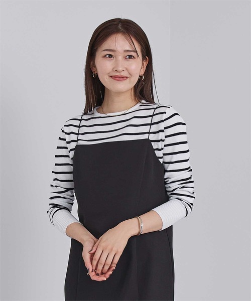 ベストセラー/26SS/新色追加/ウォッシャブル】カシミヤタッチクルー