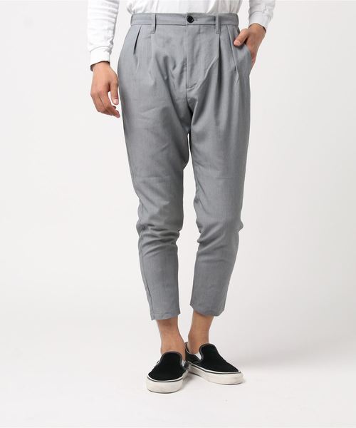 WEGO（ウィゴー）の「WEGO/ストレッチペグトップスラックス（スラックス・メンズ・ブラック/グレー・SMALL/MEDIUM/LARGE）」の12枚目の写真