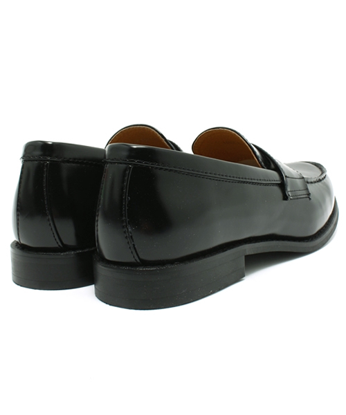 WEGO（ウィゴー）の「WEGO/コインローファー（ドレスシューズ・メンズ・ブラック/ワイン・27.5/26.5）」の5枚目の写真