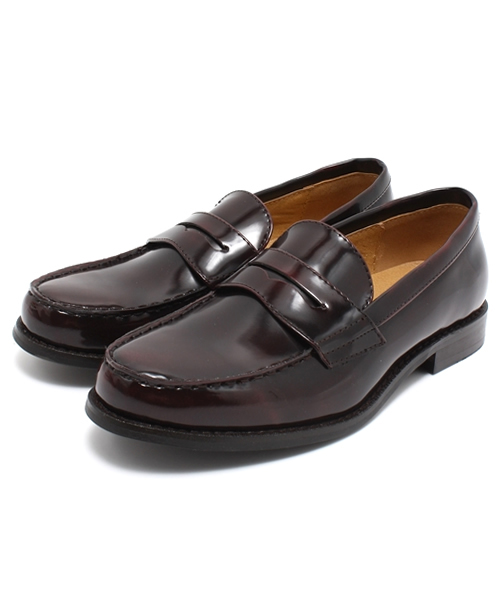 WEGO（ウィゴー）の「WEGO/コインローファー（ドレスシューズ・メンズ・ブラック/ワイン・27.5/26.5）」の9枚目の写真